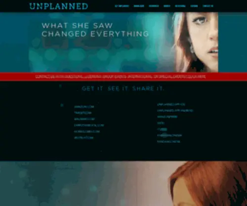 Unplanned.com(Abby johnson) Screenshot