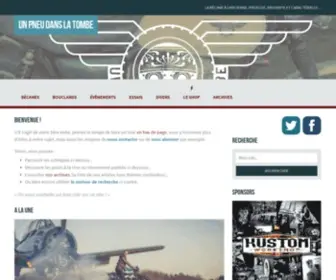 Unpneudanslatombe.com(Un pneu dans la tombe) Screenshot