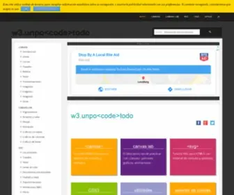 Unpocodetodo.info(Another Doteasy.com hosted website) Screenshot