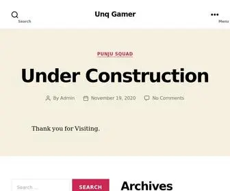 UnqGamer.com(Unq Gamer) Screenshot