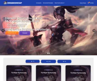 Unrankedhesap.net(Unranked Hesap) Screenshot