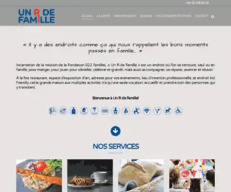 Unrdefamille.ch(Un R de famille) Screenshot