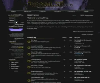 Unrealsp.org(The premier site for Unreal single player news) Screenshot