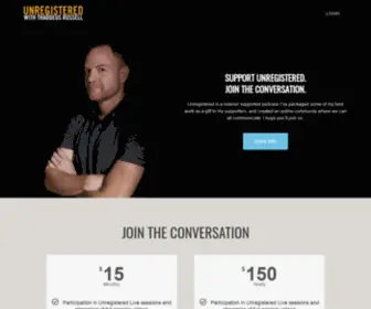 Unregisteredlisteners.com(Renegade University) Screenshot
