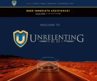 Unrelentingmedia.com(Unrelenting Media) Screenshot