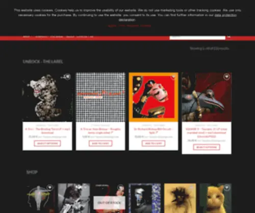 Unrock.de(Special Interest Record Store) Screenshot
