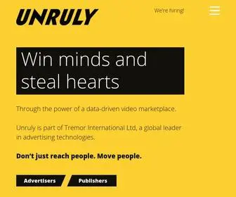 Unruly.co(What Great Advertising Feels Like) Screenshot
