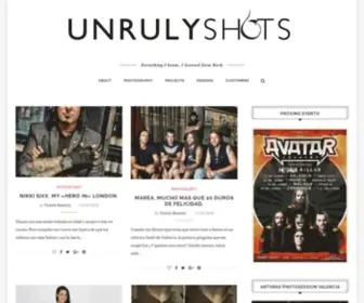 Unrulyshots.com(UNRULYSHOTS) Screenshot