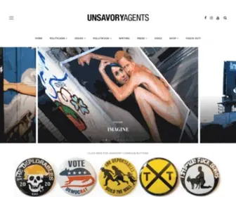 Unsavoryagents.com(THE RIGHT KIND OF REBELS) Screenshot