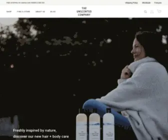 Unscentedco.com(Unscented Co) Screenshot