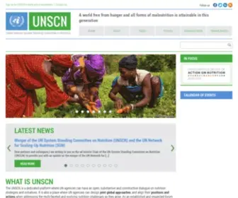 UNSCN.org(What is UNSCN) Screenshot
