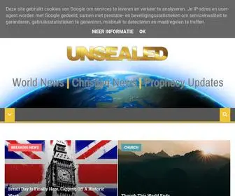 Unsealed.org(World News) Screenshot