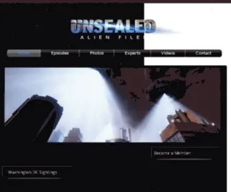 Unsealedfiles.com(Unsealedfiles) Screenshot