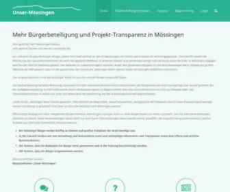 Unser-Moessingen.de(Unser Moessingen) Screenshot