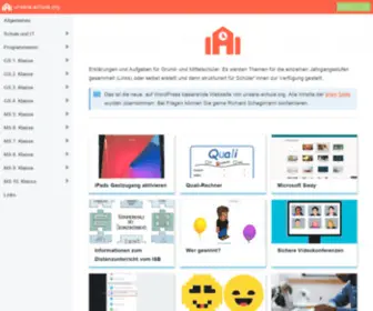 Unsere-Schule.org(Unsere Schule) Screenshot