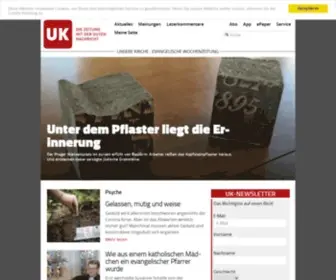 Unserekirche.de(Nachrichten für Westfalen und Lippe) Screenshot