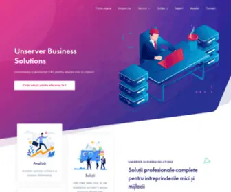 Unserver.ro(Unserver Business Solutions) Screenshot