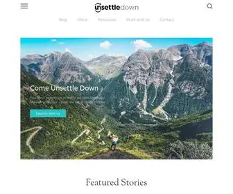 Unsettledown.com(Unsettle Down) Screenshot