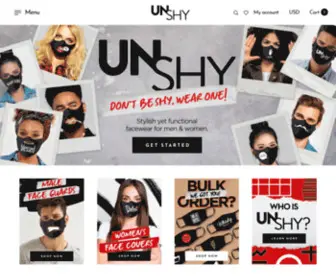 Unshy.com(Shirts ) Screenshot