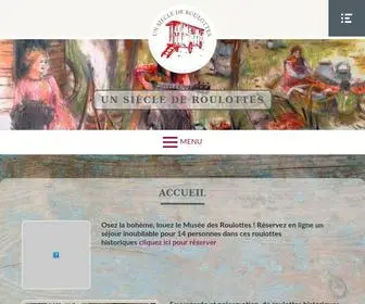 Unsieclederoulottes.com(Musée de la roulotte) Screenshot