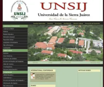 Unsij.edu.mx(Unsij) Screenshot