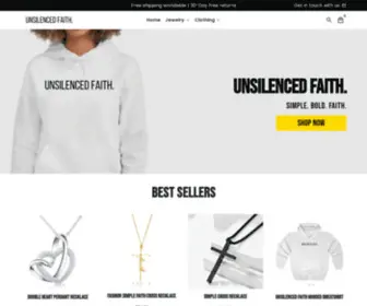 Unsilencedfaith.com(Unsilenced Faith) Screenshot