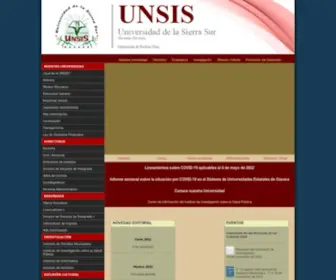 Unsis.edu.mx(Unsis) Screenshot
