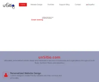 Unsitio.com(Desarrollo profesional de sitios) Screenshot