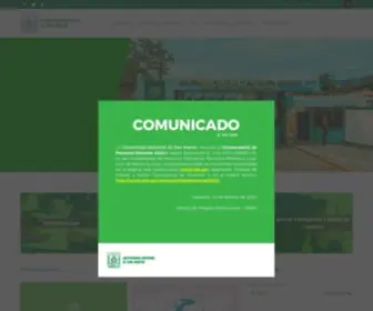 UNSM.edu.pe(Universidad Nacional de San Martín) Screenshot