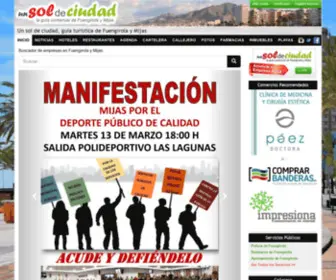 Unsoldeciudad.com(Hoteles, restaurantes, hostales, empresas y farmacias) Screenshot