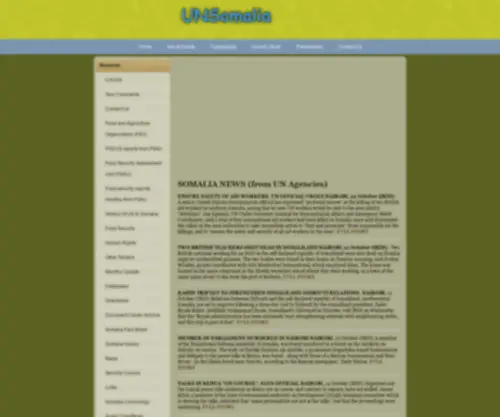 Unsomalia.net(Keywords) Screenshot