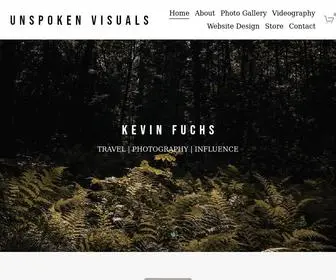 Unspokenvisuals.com(Unspoken Visuals by Kevin Fuchs) Screenshot