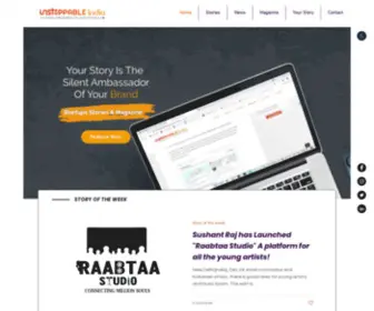 Unstoppableindia.net(Unstoppable India) Screenshot