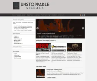 Unstoppablesignals.com(unstoppablesignals) Screenshot