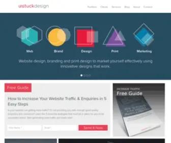 Unstuckdesign.com(Web Design in Salisbury) Screenshot