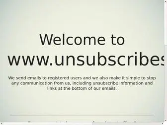 Unsubscribeservices.com(Unsubscribeservices) Screenshot