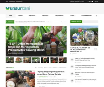 Unsurtani.com(Portal Pertanian Indonesia) Screenshot