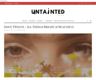 Untaintedmag.com(Untaintedmag) Screenshot