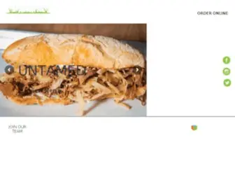 Untamedsandwiches.com(Nginx) Screenshot