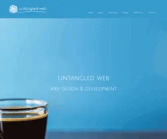 Untangledweb.uk.com(Untangled Web offers the complete website package) Screenshot