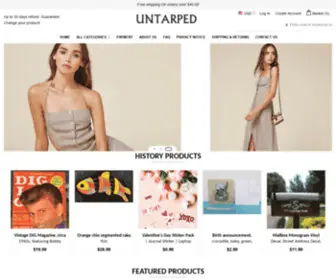 Untarpedz.com(Online Shop) Screenshot