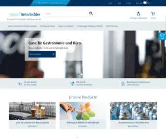 Unterbichler.de(Linde Gas Deutschland) Screenshot