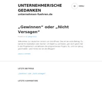 Unternehmen-Fuehren.de(Unternehmen Fuehren) Screenshot