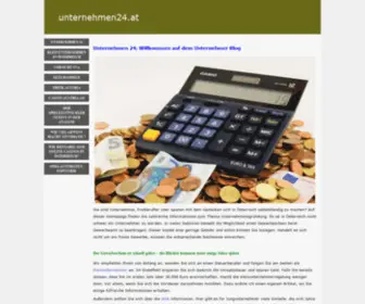 Unternehmen24.at Screenshot