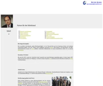 Unternehmensberater-Peter-Duerr.de(Unternehmensberater Peter Dürr) Screenshot