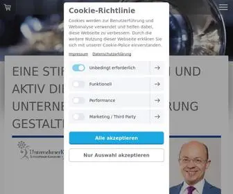 Unternehmerkompositionen.com(Stiftung errichten) Screenshot