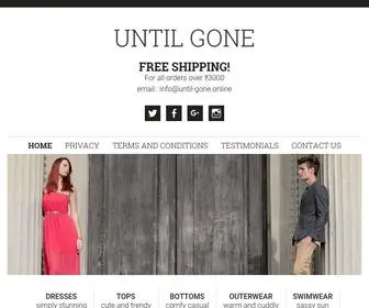 Until-Gone.online(Until Gone) Screenshot