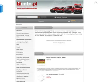 Unto.pl(Sklep motoryzacyjny) Screenshot