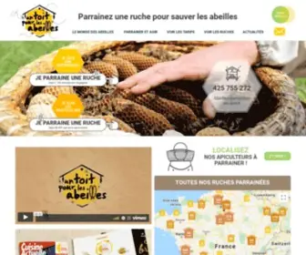 Untoitpourlesabeilles.fr(Un toit pour les abeilles) Screenshot