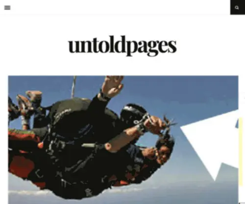 Untoldpages.com(Untoldpages) Screenshot